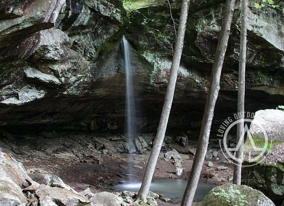Pam's Grotto Falls
