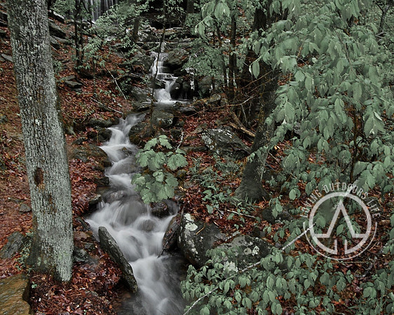 Lower part of Pig Trail Falls