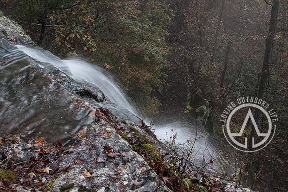 Top of Bingham Hollow Falls