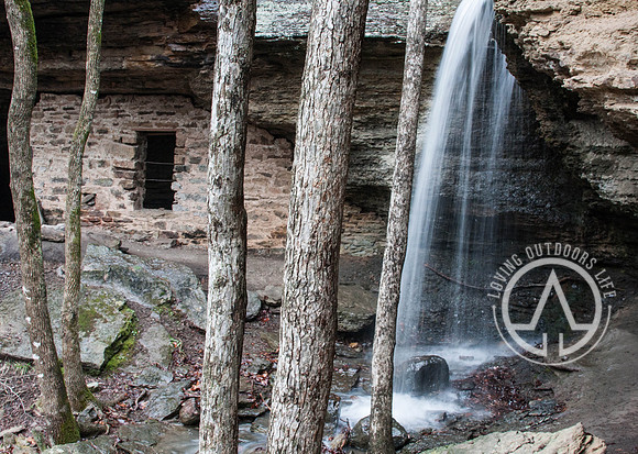 Moonshiner's Cave Falls
