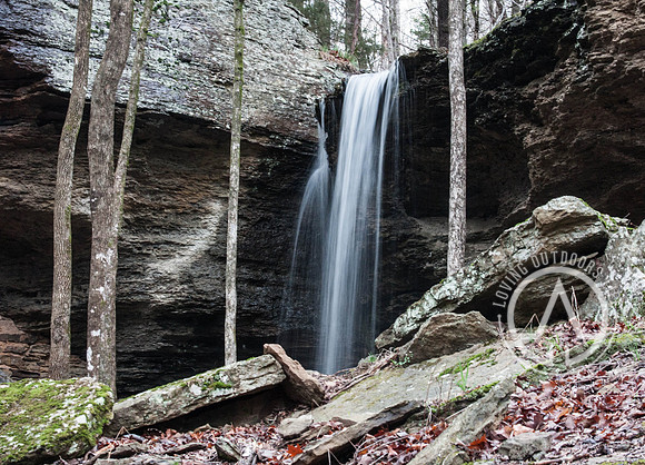 Moonshiner's Cave Falls