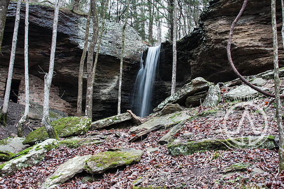 Moonshiner's Cave Falls