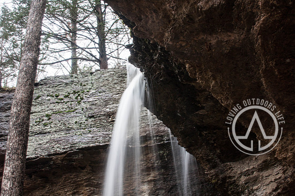 Moonshiner's Cave Falls