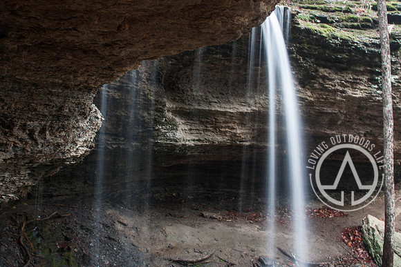Moonshiner's Cave Falls
