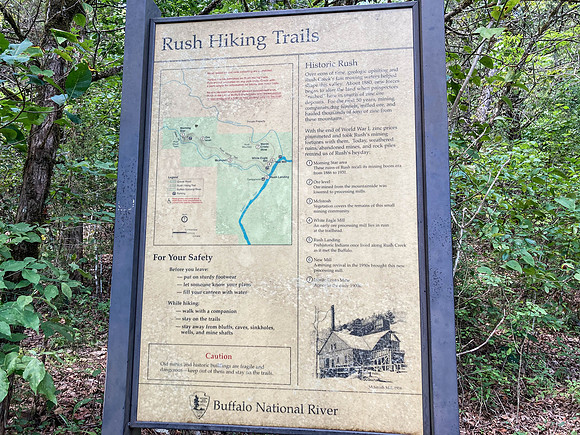 Rush Hiking Trails